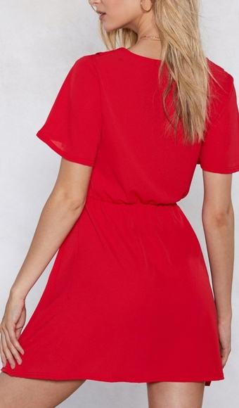 NWT Nasty Gal Things Will Work Cut-Out Dress - Picture 2 of 8